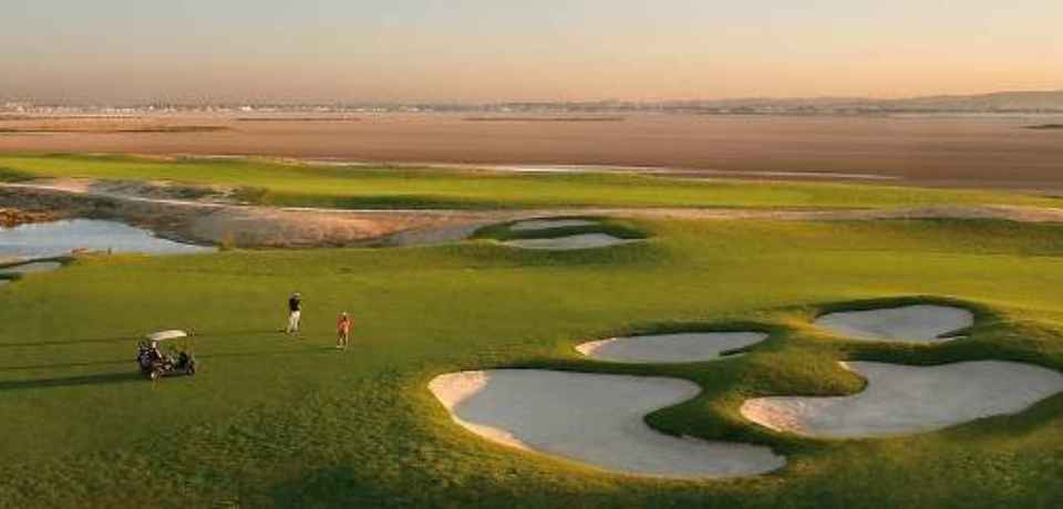 18-Loch begleitet mit einen Pro auf der Golf Oasis Tozeur Tunisien