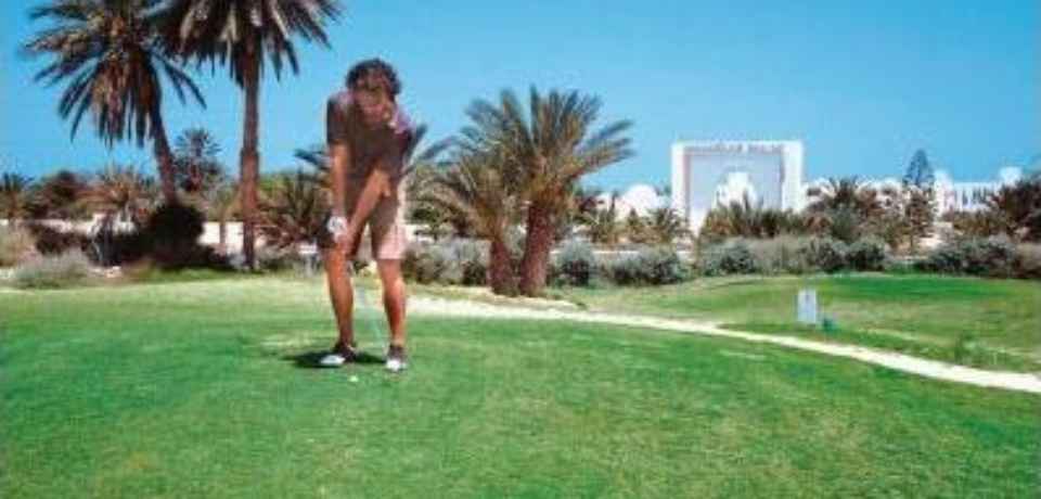 Partner und beachten die Regeln des Golfsports Respekt Djerba Tunesien
