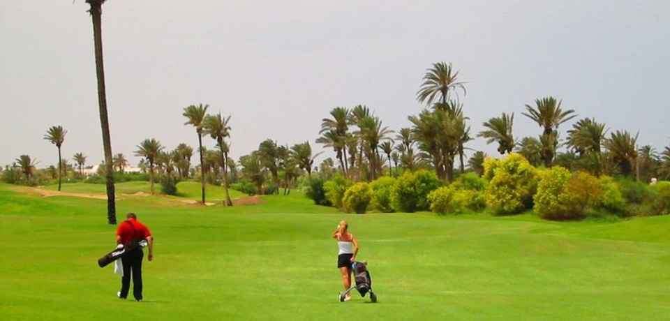 Golfplatz in Tunesien