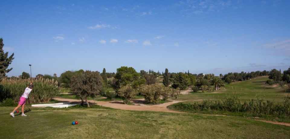 9 Löcher mit einem Golf Pro in Hammamet