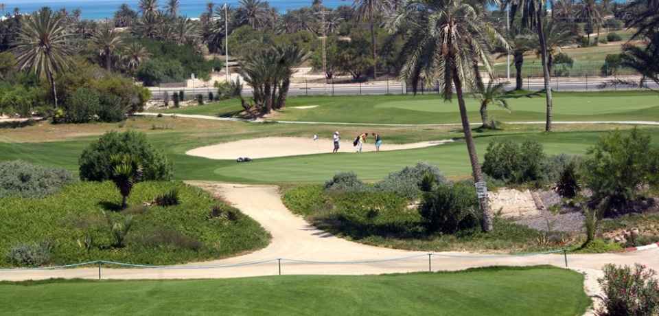 Startzeit bei Djerba Golf in Tunesien
