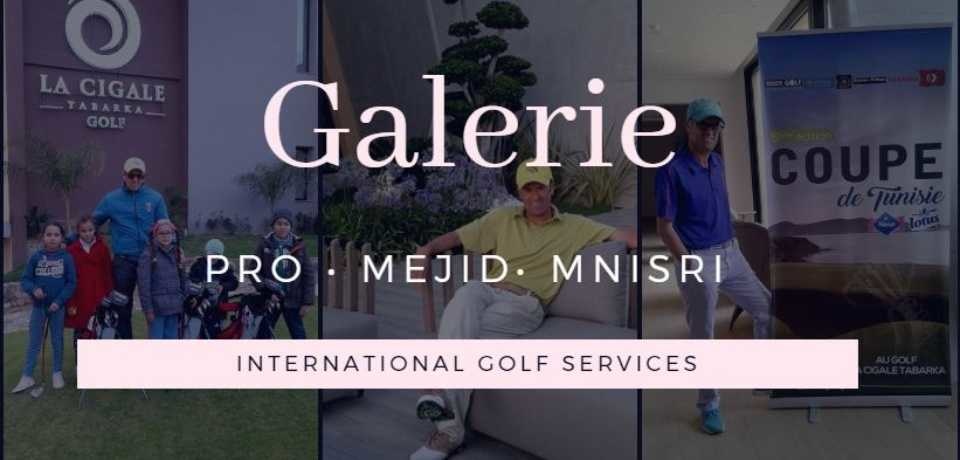 Fotogalerie Professor für Golf Mejid MNISRI