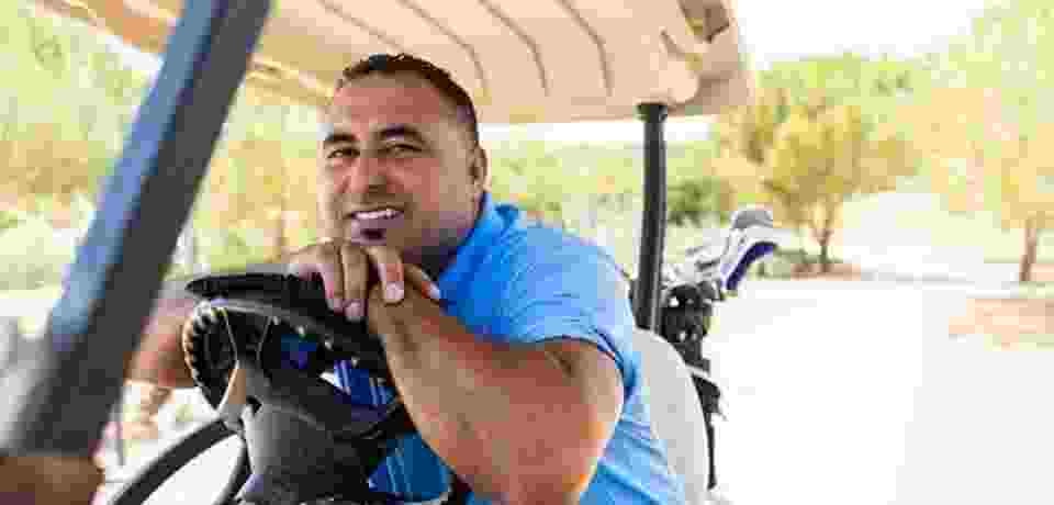 GolfLehrer Pro Nabil Gharbi PGA Tunesien