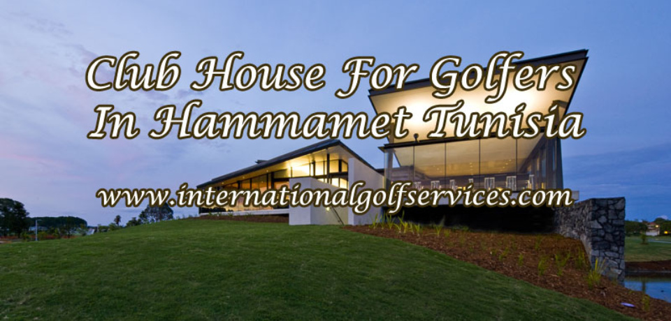 Club House For Golfers In Hammamet Tunisia