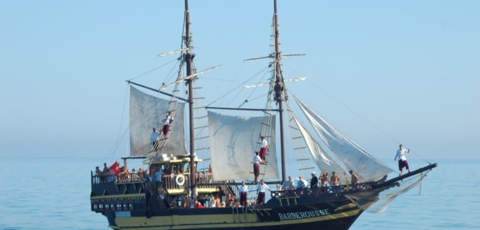 Pirate Ship For Groups In Mahdia Tunisia