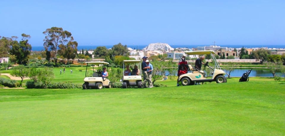 Beginner course at Golf El Kantaoui Sousse Tunisia
