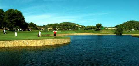 Pula Golf Course in the Balearic Islands in Spain