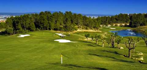 Andratx Golf Course in Balearic Islands in spain