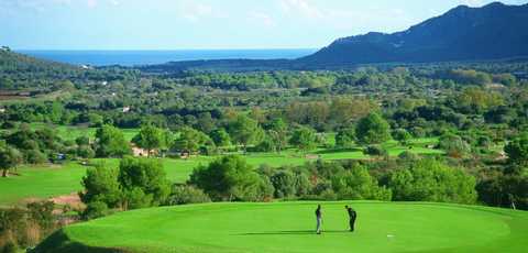 Capdepera Golf Course in the Balearic islands in Spain