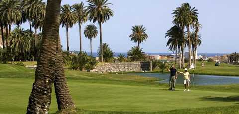 El Cortijo Golf Course in Gran Canaria, Canary Island in Spain
