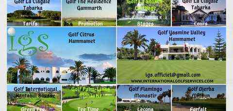 Golf courses and golf lessons in Tunisia