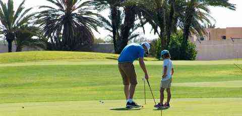 9 holes with a Golf Pro in Monastir