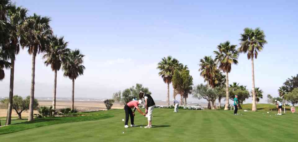 Golf green card course in Monastir