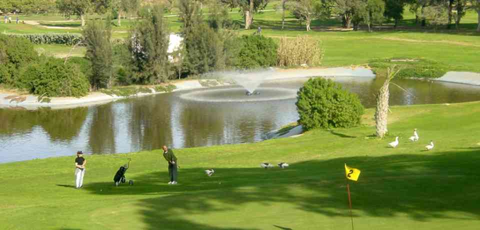 Campo de golfe de Cartago em Tunis Tunísia