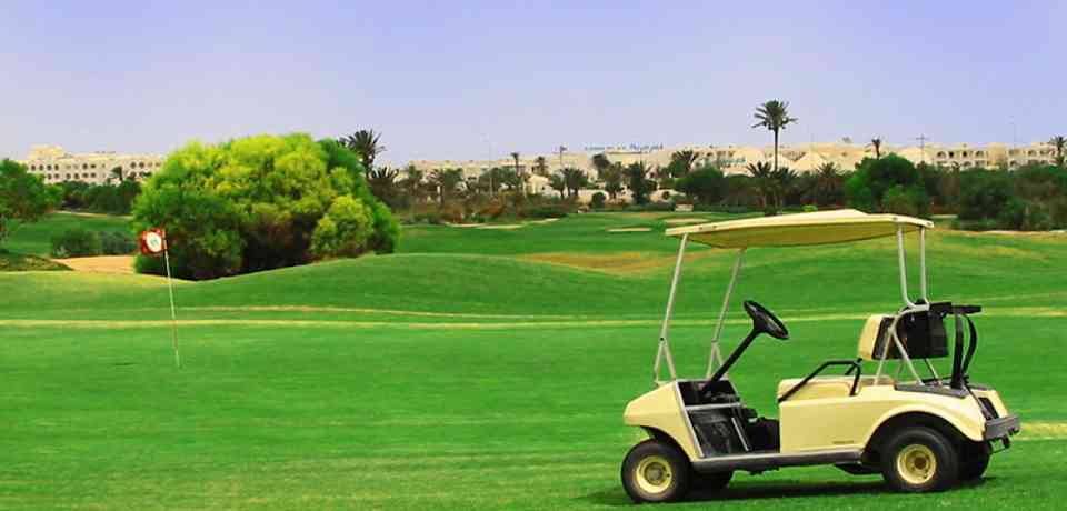 Campo de golf Djerba Tunísia