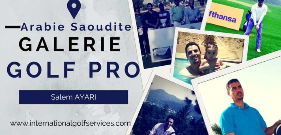 Galerie Golf Pro Salem AYARI PGA Tunisie