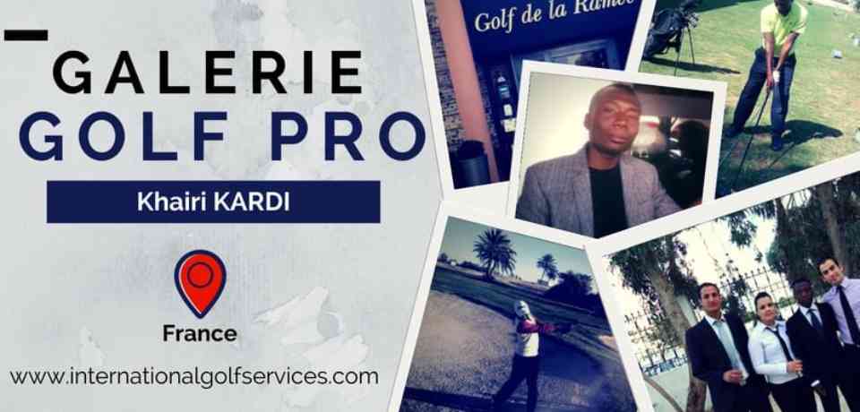 Galerie Golf Pro Khairi KARDI PGA Tunisie